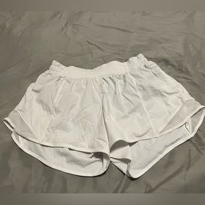 Lulu Lemon White Shorts, Size 2